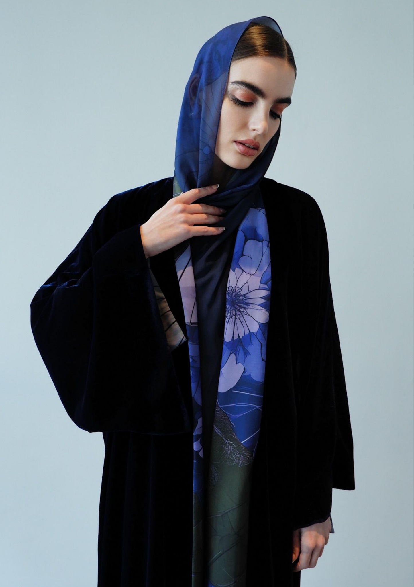 PETALS AFTER DARK IN NAVY