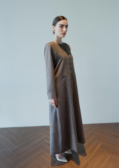STRUCTURED LINE IN BROWN