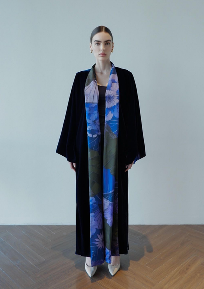 PETALS AFTER DARK IN NAVY