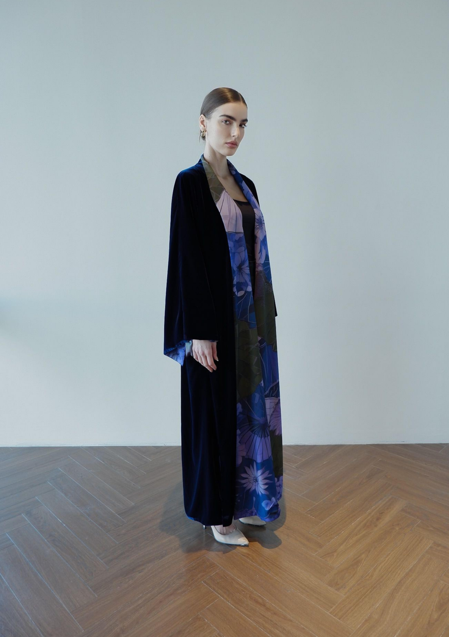 PETALS AFTER DARK IN NAVY