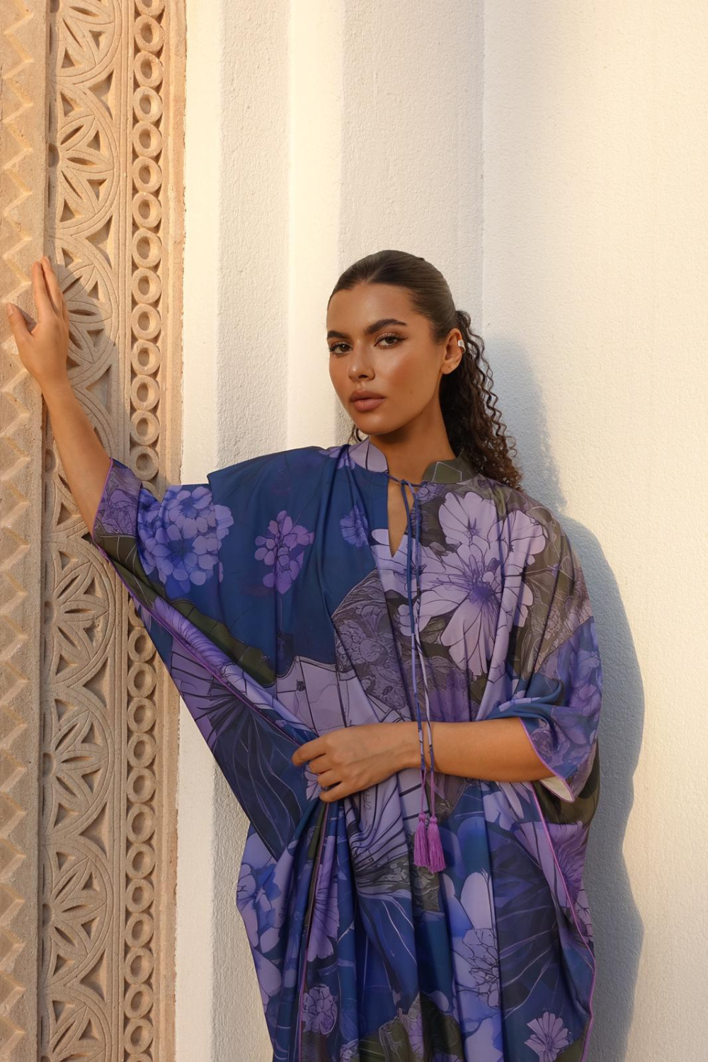KYOTO VIOLET - KAFTAN