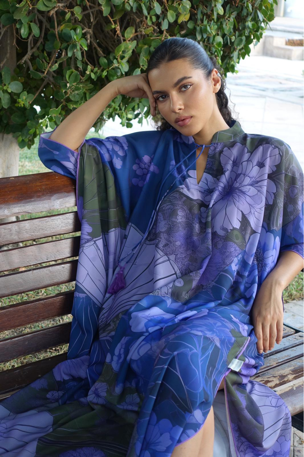 KYOTO VIOLET - KAFTAN